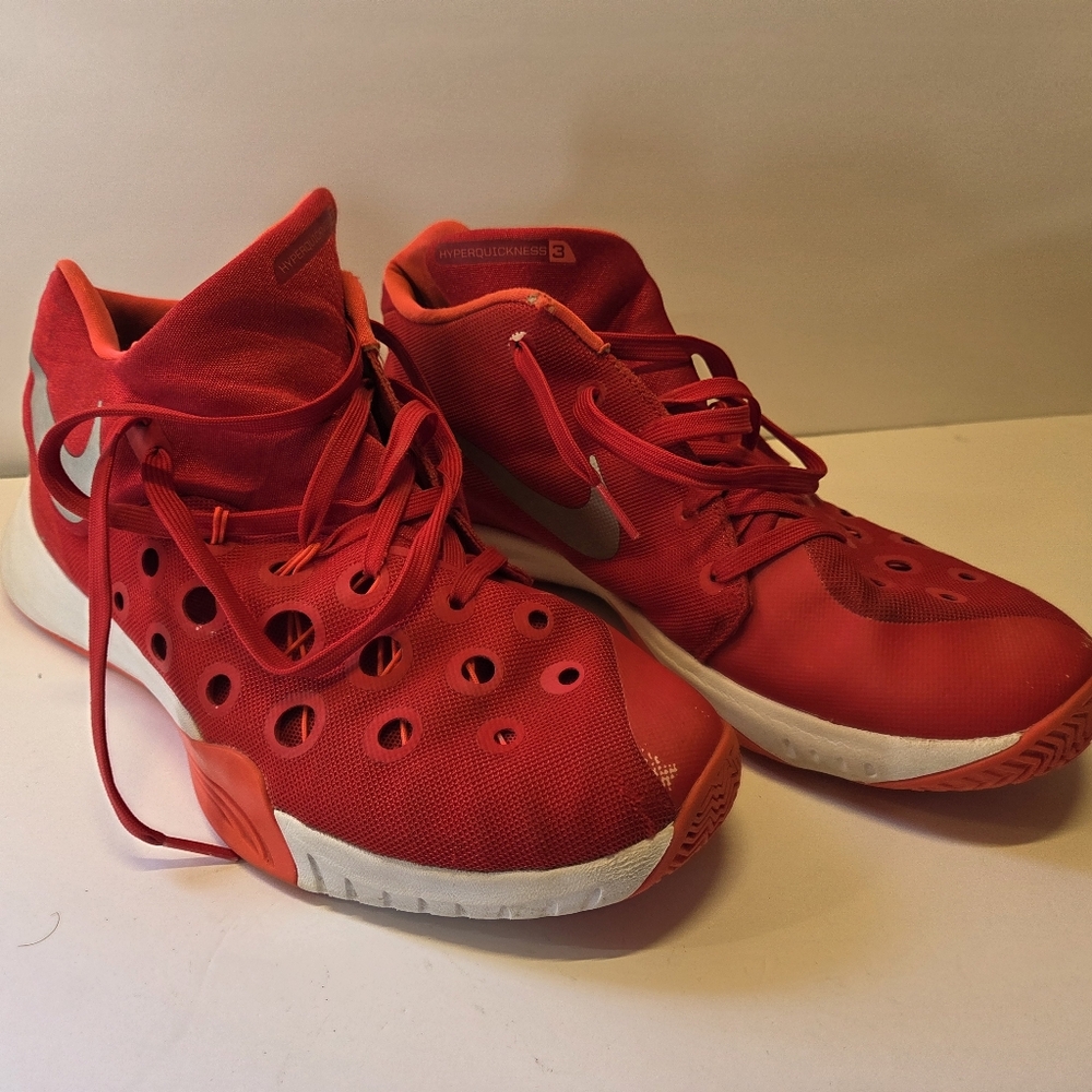 NIKE HyperQuickness 3 Mid Basketball Shoes Men's Size 11